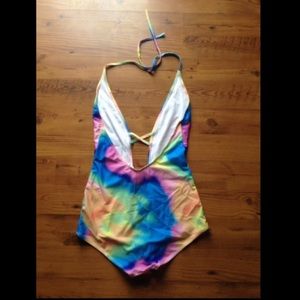 ASOS Swim - Rainbow One Piece Swimsuit ASOS Swim - Rainbow One Piece Swimsuit